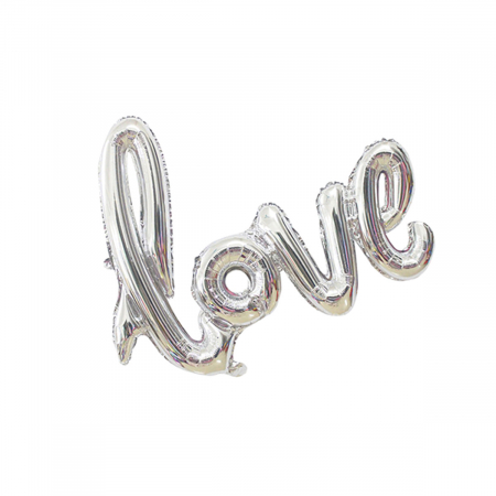 Baloane - Balon din folie de aluminiu decor iubire ' Love ' 100 x 90 cm LM0543