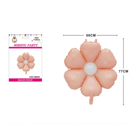 Baloane - Balon din folie de aluminiu figurina ' Floare ' 66 x 77 cm LM0845