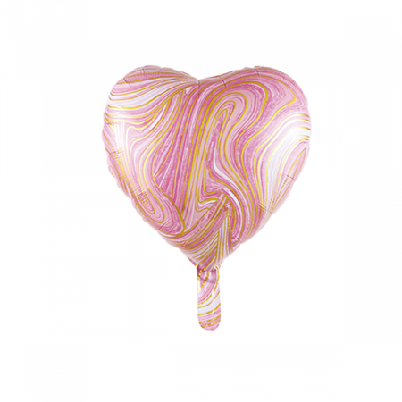 Baloane - Balon din folie de aluminiu figurina ' Inima ' 45 cm LM0753