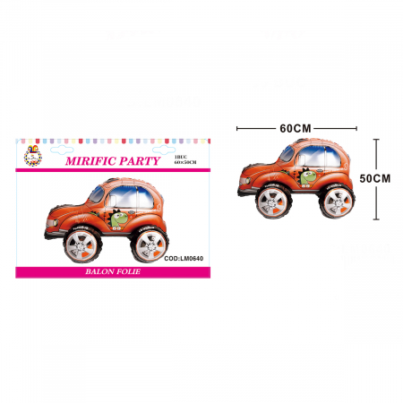 Articole party - Balon din folie de aluminiu figurina ' Masina ' LM0640