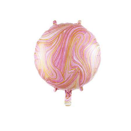 Baloane - Balon marmorat din folie de aluminiu 45 cm LM0756