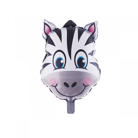 Articole party - Balon din folie de aluminiu figurina ' Zebra ' 43 x 59 cm LM0763
