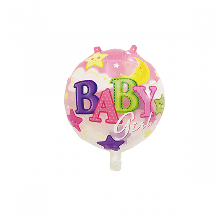 Articole party - Balon din folie de aluminiu ' Baby Girl ' LM0468