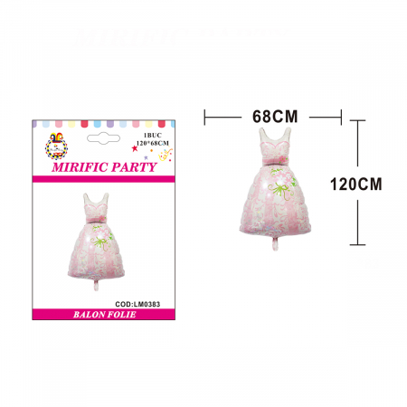 Articole party - Balon din folie de aluminiu ' Rochie ' LM0383