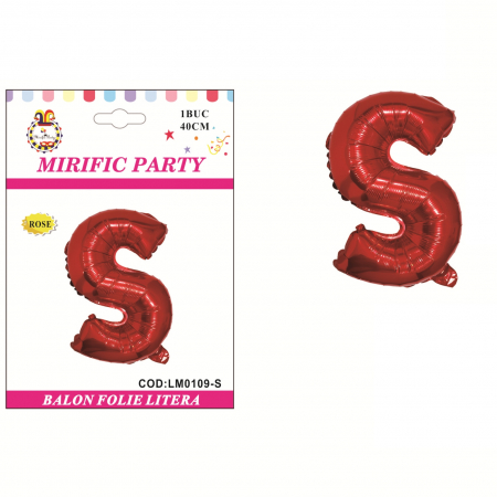 Articole party - Balon din folie de aluminiu 40 cm LM0109