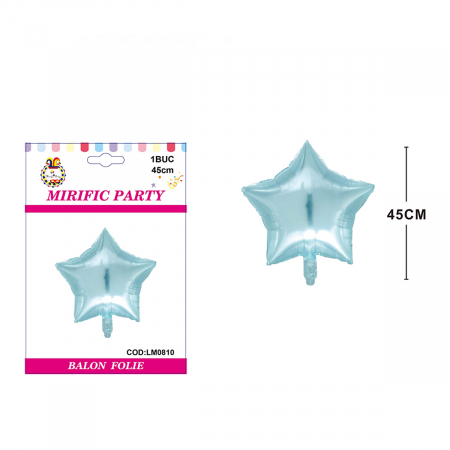 Articole party - Balon din folie de aluminiu ' Stea ' 45 cm LM0810