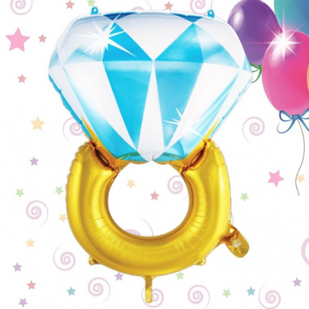 Articole party - Balon din folie in forma de inel 057950