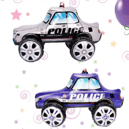 Baloane - Balon folie figurina ' Masina de politie' 063255