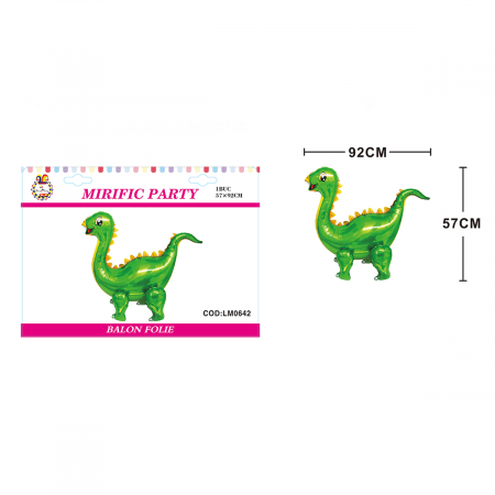 Baloane - Balon din folie de aluminiu figurina ' Dinozaur ' LM0642
