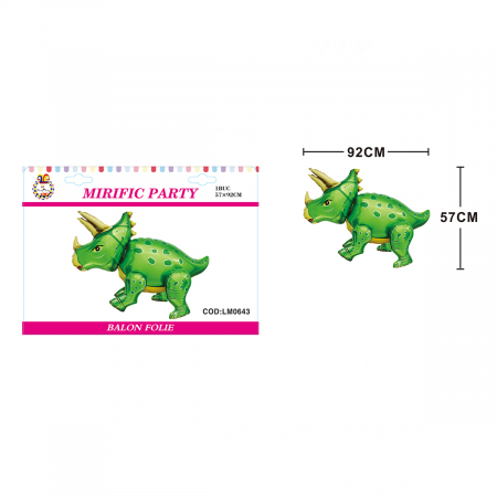 Baloane - Balon din folie de aluminiu figurina ' Dinozaur ' LM0643