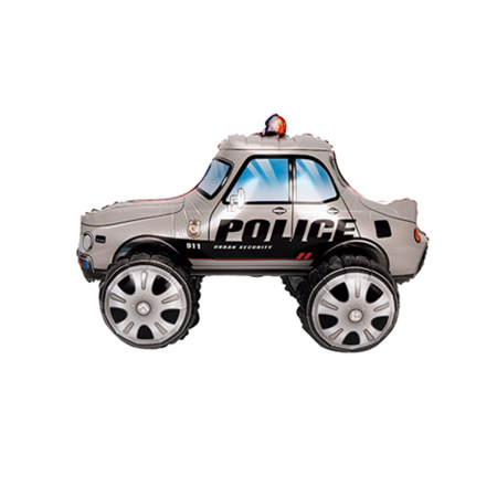 Articole party - Balon din folie de aluminiu figurina ' Masina de Politie ' LM0638
