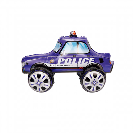 Baloane - Balon din folie de aluminiu figurina ' Masina de Politie ' LM0639