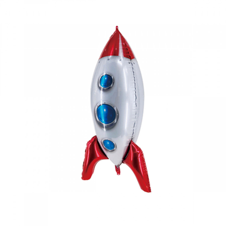 Baloane - Balon din folie de aluminiu figurina ' Nava spatiala ' 85 x 45 cm LM0554