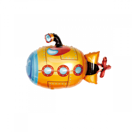 Baloane - Balon din folie de aluminiu figurina ' Submarin ' 95 x 73 cm  LM0790