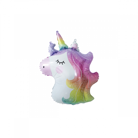 Baloane - Balon din folie de aluminiu figurina ' Unicorn '  LM0494