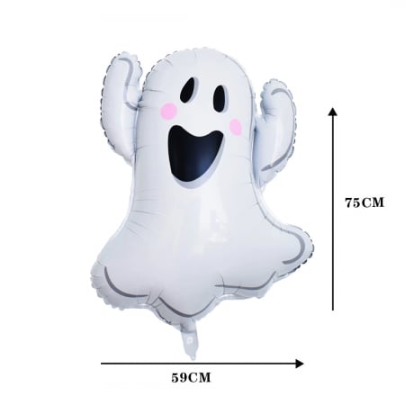 Baloane - Balon folie pentru decor Halloween ' Fantoma haioasa ' 59 x 75 cm LY-2439-20