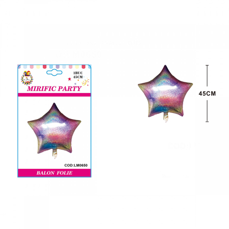 Baloane - Balon din folie de aluminiu figurina ' Stea ' LM0650