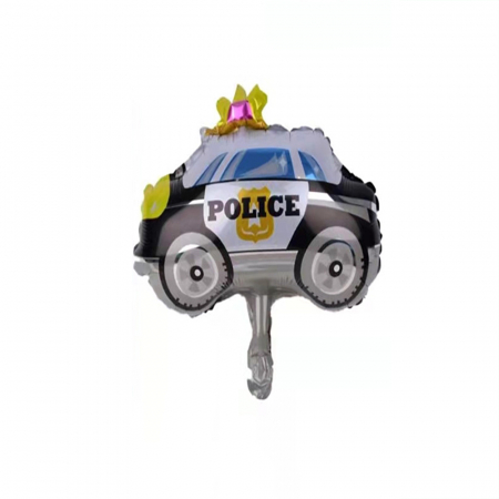 Articole party - Balon din folie de aluminiu figurina ' Masina de politie ' FB1001