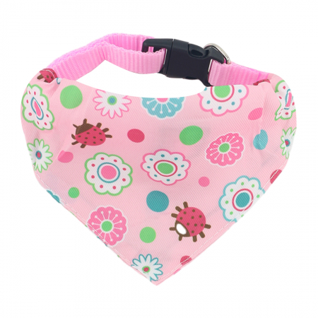 Accesorii animale de companie - Bandana ajustabila MDL-28roz