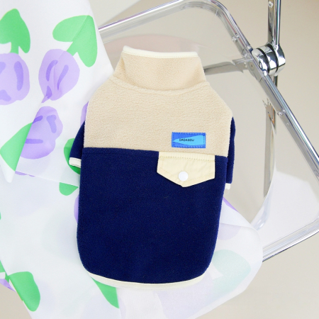 Haine - Bluza cocolino DOG-23bleumarin