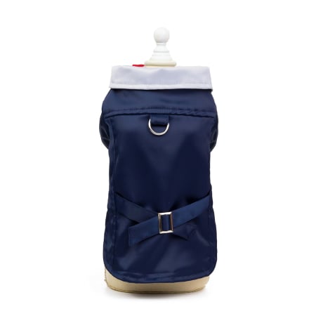 Animale de companie - Camasa cu papion atasat DOG-22bleumarin