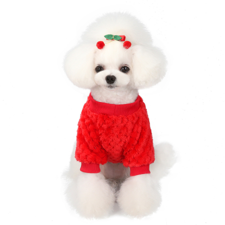 Bluza cocolino DOG-04rosu [6]