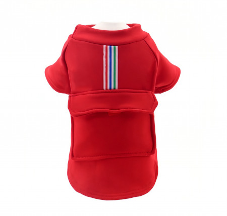 Animale de companie - Bluza cu buzunar MDL-07rosu