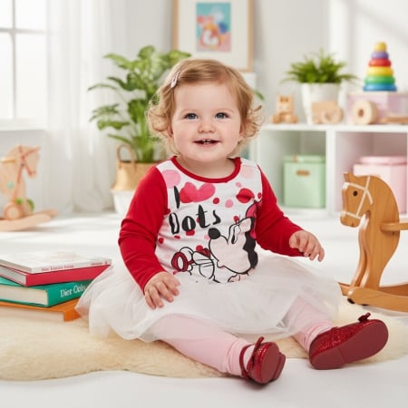 Copii - Bluză cu Minnie RH0091rosu