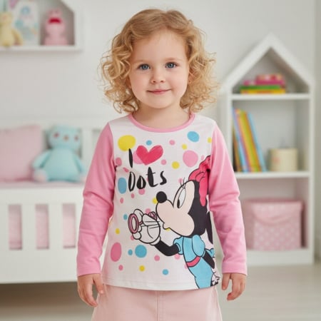 Copii - Bluză cu Minnie RH0091roz