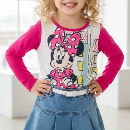 Copii - Bluză cu Minnie RH0090fucsia
