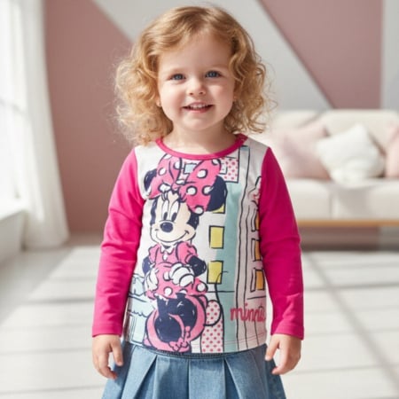 Copii - Bluză cu Minnie RH0090fucsia