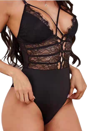 Body-uri - Body sexy cu insertii dantela MDD-W442