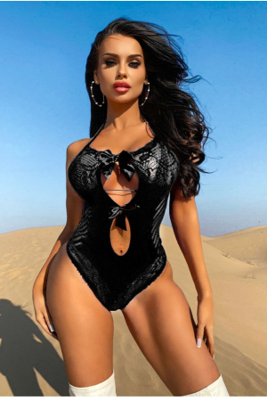 Body-uri - Body sexy din plasa YD-306negru