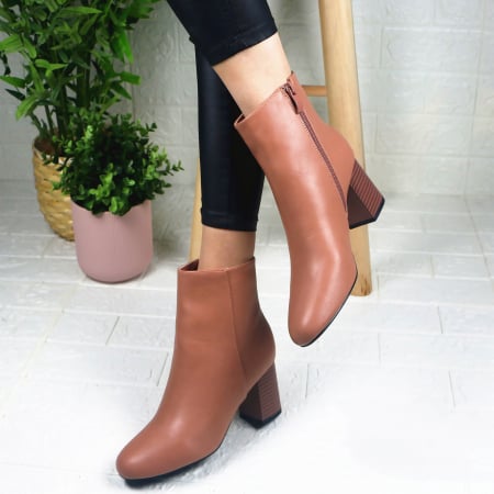 Damă - Botine imblanite A-15