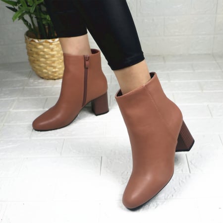 Damă - Botine imblanite A-15