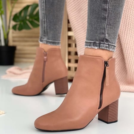 Damă - Botine imblanite A-16