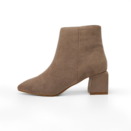 Damă - Botine imblanite X21-727khaki