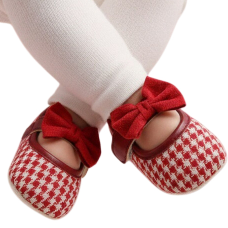 Botoșei - Botosei cu funda pentru primii pasi 43064-H01rosu