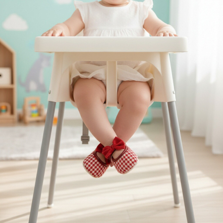 Botoșei - Botosei cu funda pentru primii pasi 43064-H01rosu