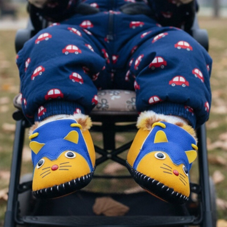 ÎNCĂLȚĂMINTE COPII 19.99 - Botosei imblaniti A26maro+albastru