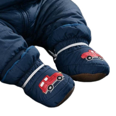 Copii - Botosei impermeabili de iarna 31152-26012bleumarin