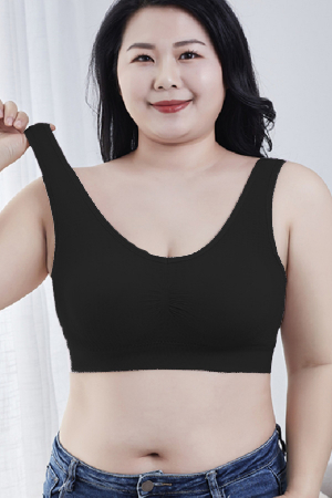 Fitness - Bustiera sport cu acoperire completa XXP-2211negru