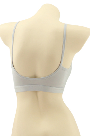 Fitness - Bustiera sport cu spatele gol MG-6001gri