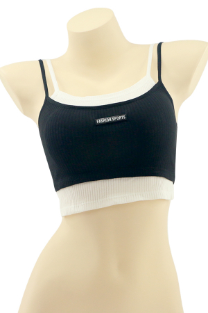 Pret unic 9.99 Lei - Bustiera sport cu spatele gol MG-6879negru