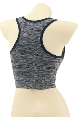 Fitness - Bustiera sport din material elastic MG-4782gri