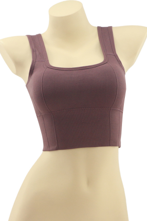 Fitness - Bustiera sport din material elastic MG-H866mov
