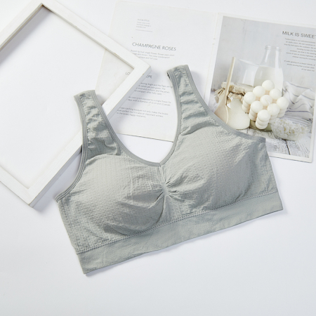 Fitness - Bustiera sport cu acoperire completa XXP-2211gri