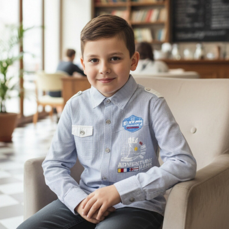 Bluze - Camasa KULALA-409albastru