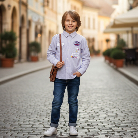 OFERTĂ SPECIALĂ - Camasa KULALA-409mov