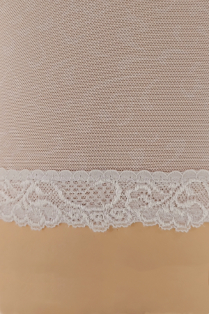 Corsete - Chilot modelator cu talie foarte inalta si prelungire pe picior 9320alb
